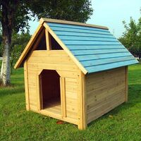 95cm doghouse resistente alle intemperie gabbia pet kennel tana per cani da allevamento