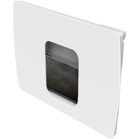 Radiateur Électrique LCD Fonte Blanc 1000W JARPA