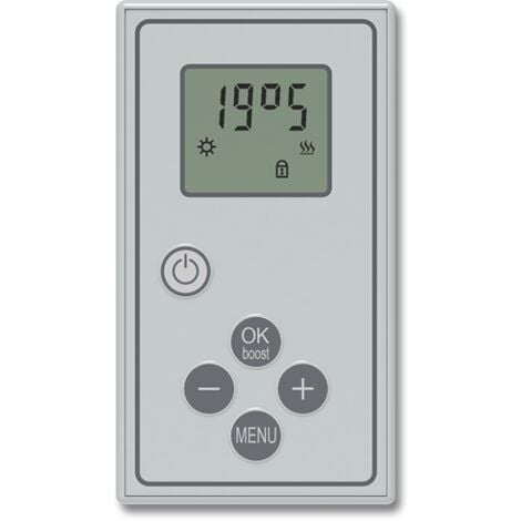 Sèche-serviettes LCD Sans fluide Blanc 750W NINA