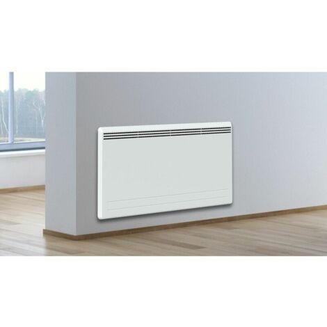 Carrera radiateur a inertie Fonte Double coeur Fonte + Film LCD 2000W - plat - Blanc