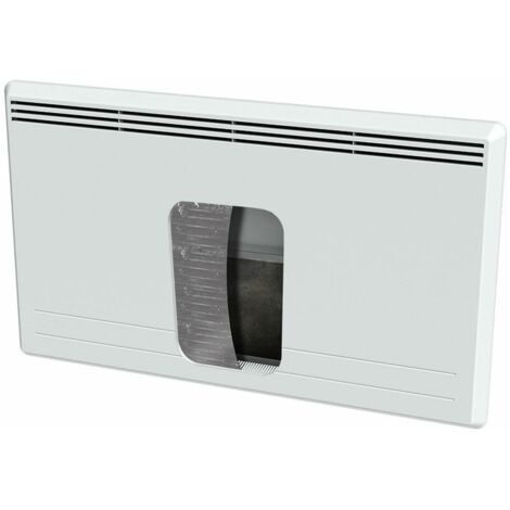 Carrera radiateur a inertie Fonte Double coeur Fonte + Film LCD 2000W - plat - Blanc