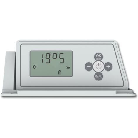 Radiateur Électrique LCD Céramique + Film Blanc 1500W MOALA