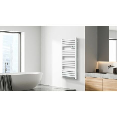 Sèche-serviettes Avec Soufflerie LCD Sans fluide Blanc 1700W ARROW