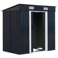 Garden Shed Anthracite Garden Shed Metal Roof Pent Roof Metal Garden Shed Shed Garden Storage Cabinet Garden Storage Cabinet