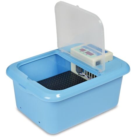 Incubadora automática criadero nacedora aves para 18 huevos gallina incubato aparato incubador reptil cría animales pollitos avícola motor