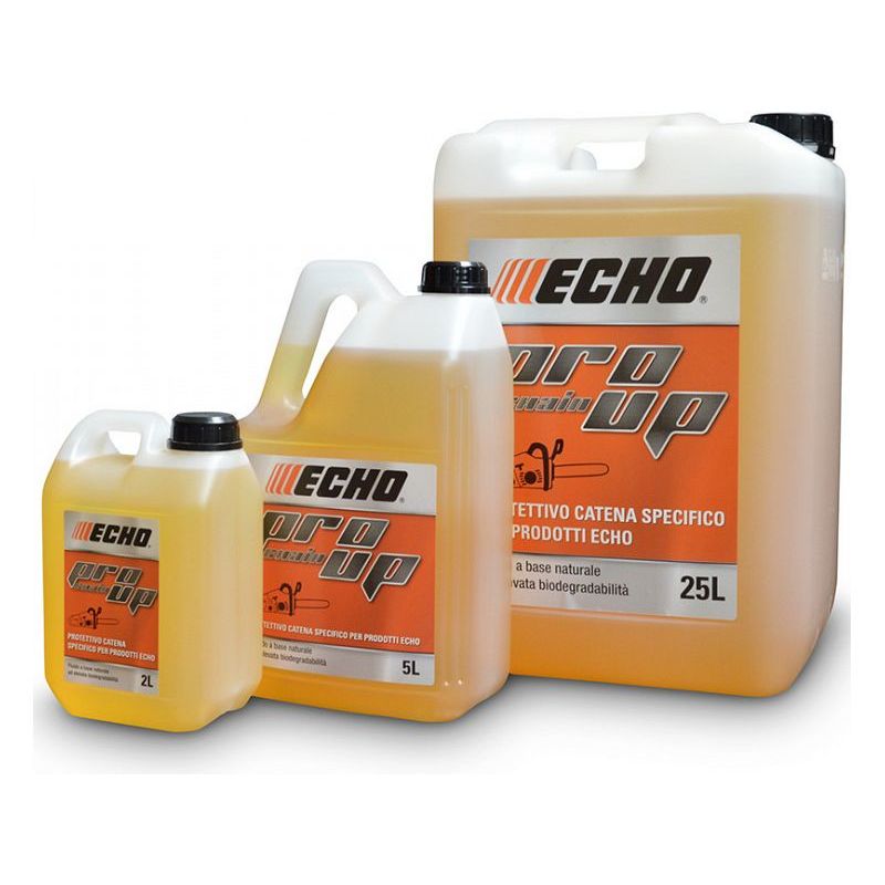Olio per catena della motosega biodegradabile Echo Pro Up - 5 Lt