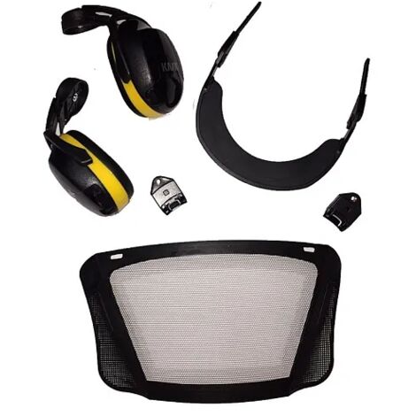 Elmetto Echo Kask completo di kit accessori Tree Climbing taglia unica - Kit accessori elmetto Echo