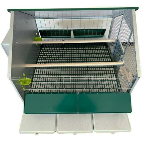 Pollaio per galline ovaiole 100125 Ropet tetto verde scuro