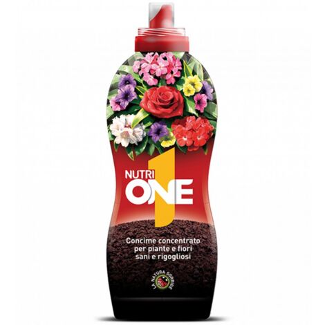 One liquido Concime Concentrato Piante e Fiori 1lt (1/5)