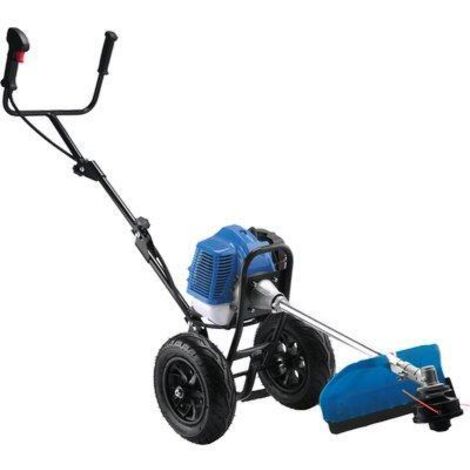 Decespugliatore a ruote Hyundai 35240 a scoppio con testina filo e disco