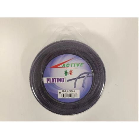 Filo Seghettato In Nylon Per Decespugliatore 15 Metri Platino - Active - Foto 6