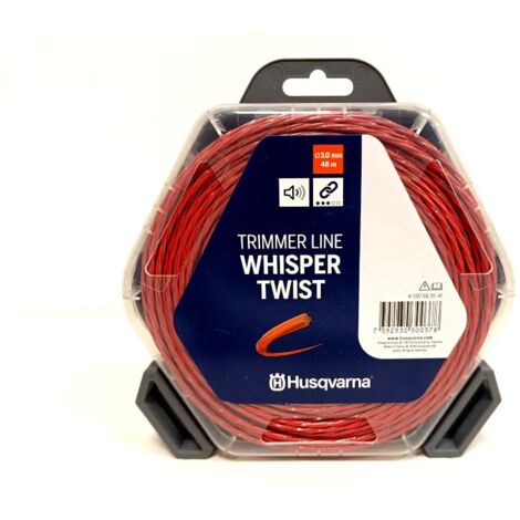 Filo per decespugliatore Husqvarna 535iRXT Whisper Twist 60mt o 48mt - 2,7mm - 60mt