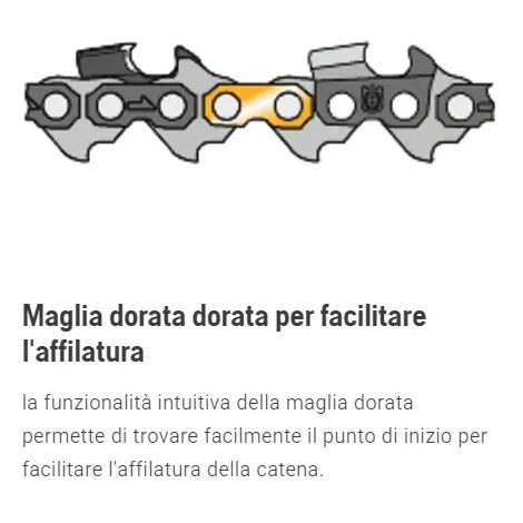 Catena Per Motosega Husqvarna C85 Passo 3/8 – 72 Maglie, 1,5 Mm – Ricambio Originale