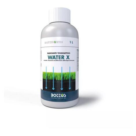 Agente umettante Water X 1Kg Bottos per terreni idrorepellenti e prati sani (1/4)
