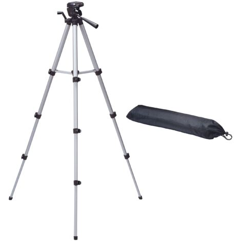 Treppiedi telescopico Einhell altezza 37-110cm attacco 1/4 custodia inclusa