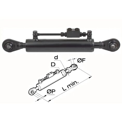 Braccio 3 punto idraulico Cermag trattori FIAT lunghezza 410-760 mm - 50651