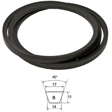 Cinghia Trapezoidale Sezione B Modello B23 A B67 40Acirc° 17mm 14mm 11mm 64163 86171011