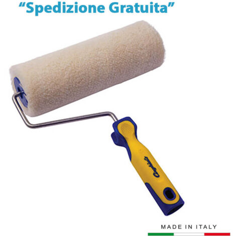 Rullo Polax serie 692 Cinghiale pennelli 23 cm per pittura su muro e cemento (1/2)