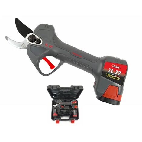 FORBICI ELETTRICHE A BATTERIA FORBICE DA POTATURA ELETTRICA TL27 2BATTERIE LISAM