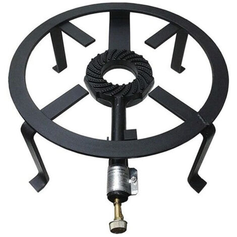 Fornello bruciatore a gas Palumbo Tondo 50 con rubinetto di regolazione 50cm
