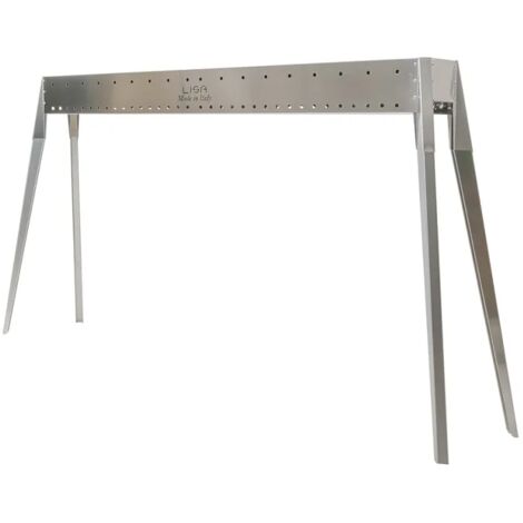 Barbecue a carbone per arrosticini Lisa Miami 1500 in acciaio inox