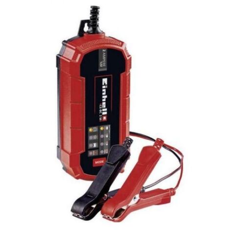 Caricabatterie Einhell CE-BC 2 M 12V 2A IP65 per batterie gel AGM piombo-acido