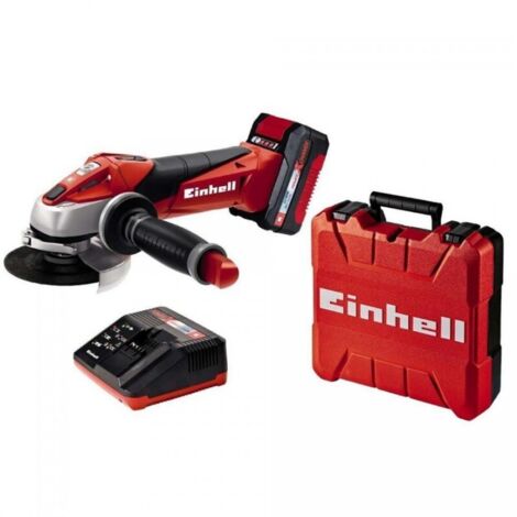 Smerigliatrice angolare a batteria Einhell TE-AG 18/115 Li con batteria e carica (1/10)
