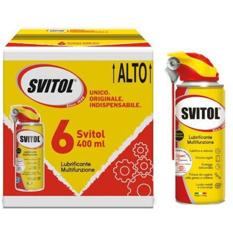 Lubrificante multifunzione Svitol spray doppia erogazione cannuccia 400ml