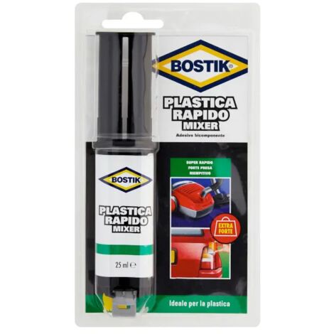 Plastica rapido mixer Bostik adesivo bicomponente con paletta e vaschetta