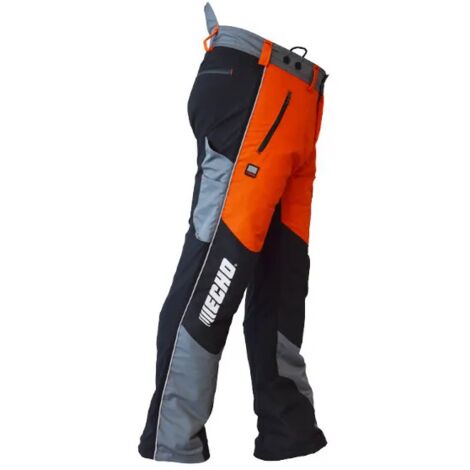 Pantalone antitaglio Echo classe 1 tipo A protettivo elasticizzato da lavoro - XL (1/2)