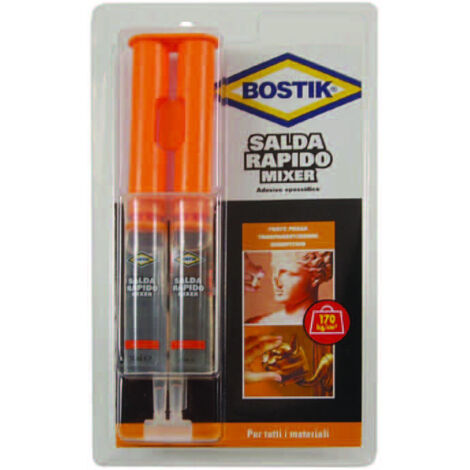 Bostik Salda Rapido Mixer Adesivo Bicomponente 24ml