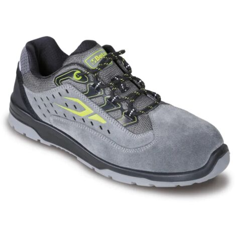 Scarpe da lavoro Beta 7317NA in pelle scamosciata traforata grigio - 39 (1/3)