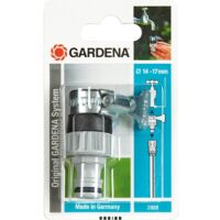 Presa rubinetto ad innesto rapido GARDENA con attacco universale per rubinetti senza filettatura