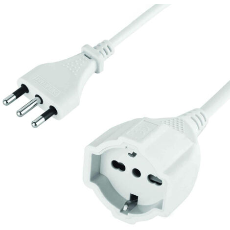 Electraline 46126 Prolunga 10 mt Spina 16A e Presa polivalente