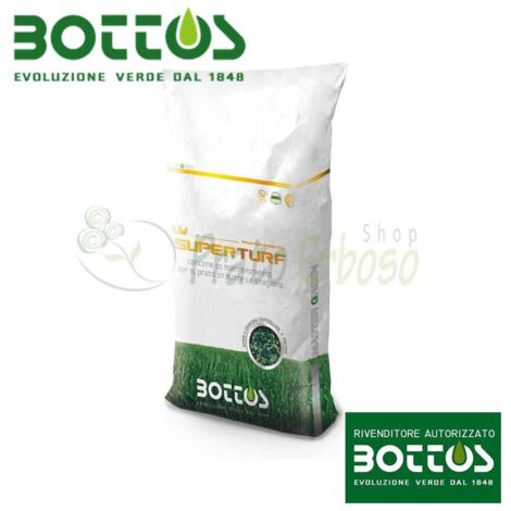 Bottos Bio Start 12-20-15 + 18 SO3 Engrais Pelouse 25 Kg - Préparation Et Régénération Gazon