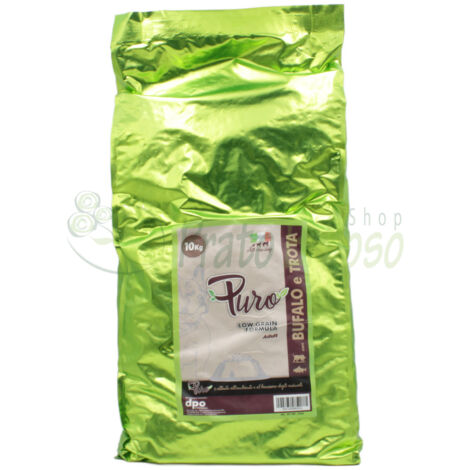 BT10M - Croquettes de bison et de truite monoprotéine à faible teneur en céréales, 10 kg - Aliment pour chiens (1/2)