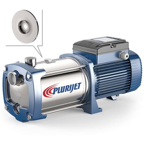 Pedrollo PLURIJET 3/80X - Électropompes triphasées auto-amorçantes à plusieurs roues (1/2)