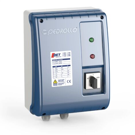 Pedrollo QET 750 - Panneau électrique pour pompe électrique triphasée 7,5 CV