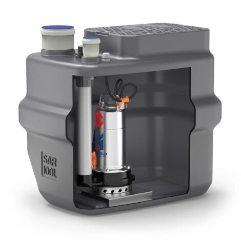 Pedrollo SAR 100-TIGm 0.75 - Station de relevage de l'eau croupie (1/3)