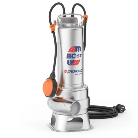 Pedrollo VXm 15/50-ST - Pompe électrique pour eaux usées VORTEX Acqua Monophasé