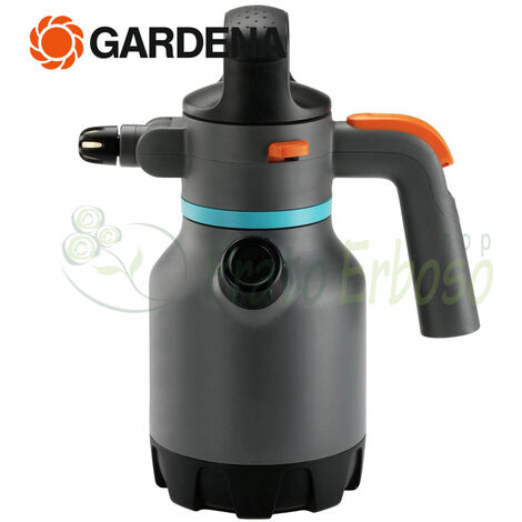 Gardena – Pulvérisateur à pression préalable 1,25 litre – Pression maximale 3 bar – Lance à jet réglable – Poignée ergonomique anti-vibrations - 11120-20 (1/2)