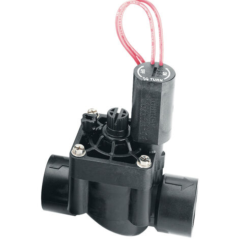 HUNTER PGV-101-GB -DC - Valve 1" en plastique 9V avec contrôle de débit (1/4)
