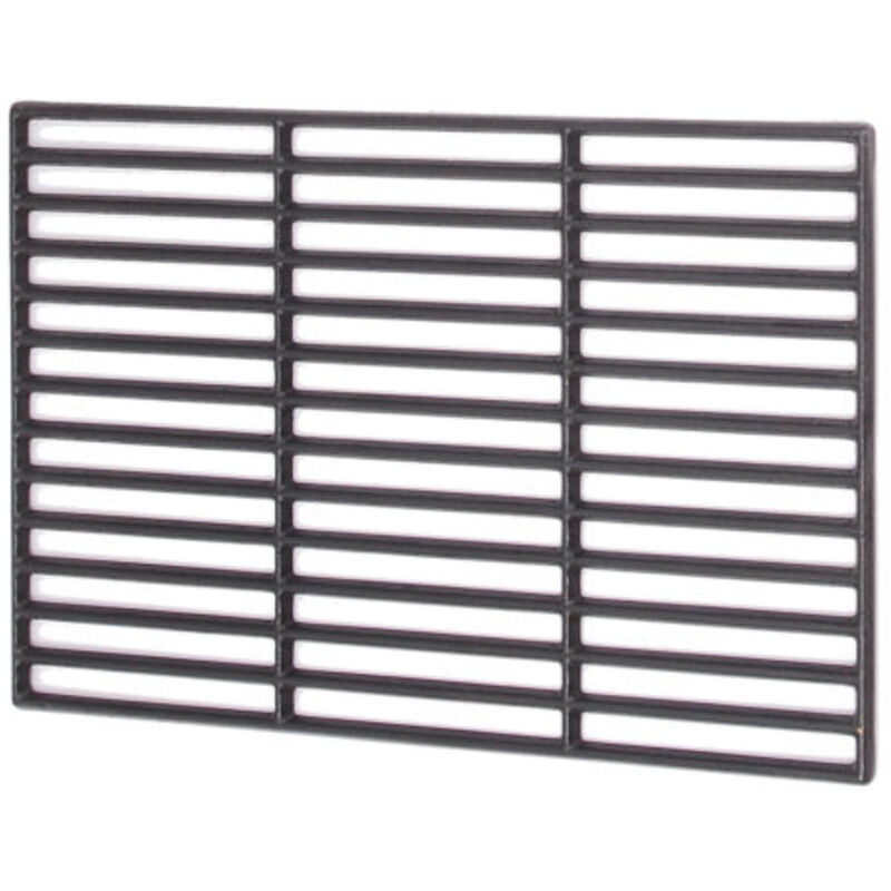 BBQ-Toro Plaque Fonte Émaillée 25,5 × 43,5 Cm – Plancha Universelle Barbecue Gaz & Charbon – Cuisson Parfaite Steaks Légumes Crêpes