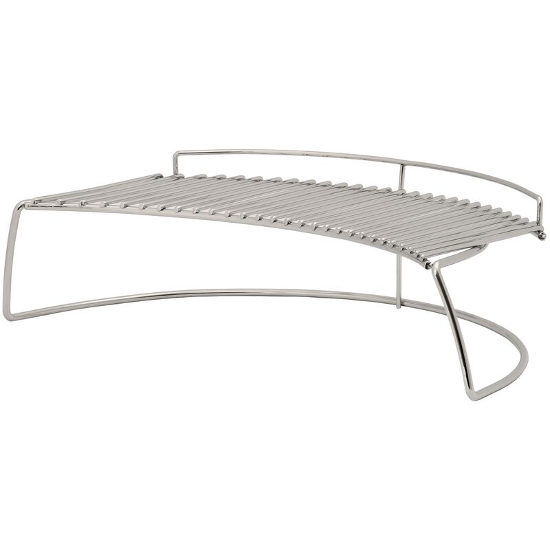 BBQ-Toro Grille Chauffante Ronde En Acier Inoxydable | 45 X 14 X 10 Cm | Convient Aux Grilles De