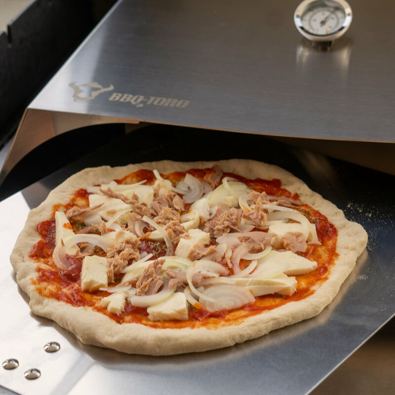 BBQ-Toro Set de la rehousse de pizza en acier inoxydable pour