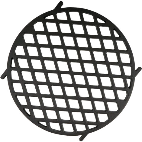 Bbq-Toro – Grille de barbecue en fonte Ø 30 cm – Épaisseur 9 mm – Surface émaillée anti-adhésive – Pour gril sphérique 57 cm – Performance optimale