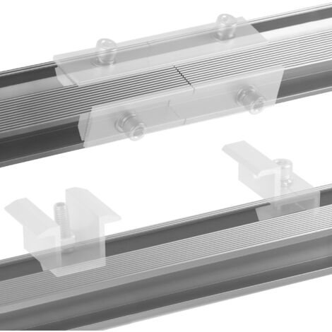 Rail de montage universel en aluminium Zelsius 150 cm pour un module solaire, rail de fixation, 8 pièces