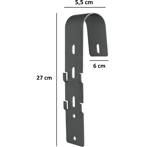 Zelsius Universal Solar Module Balcon Support Set for 4 Solar Panels, adjustable angle, assembly set