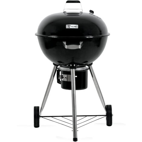 Bbq-Toro – Barbecue sphérique charbon Ø 57 cm – Surface de cuisson Ø 53,5 cm – Bac à cendres amovible – Régulation de l'air intégrée