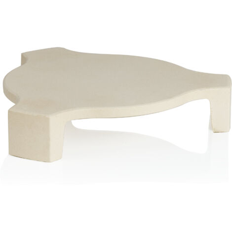 Bbq-Toro – Pierre déflectrice pour barbecue Kamado Ø 24 cm – Céramique résistante à la chaleur – Idéale pour cuisson douce et pizzas